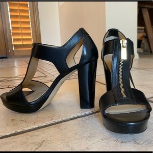 Michael Kors black Heels. Wore once.